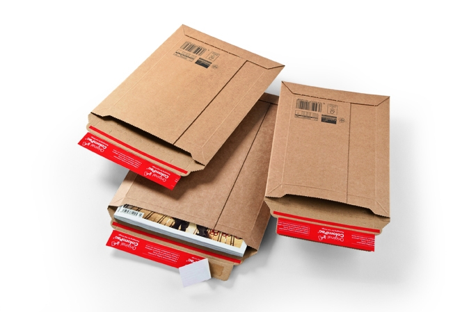 Corrugated cardboard envelopes